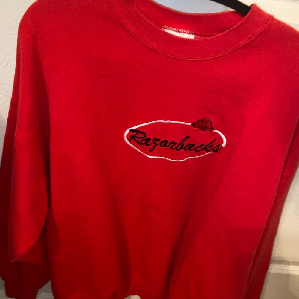 Arkansas razorback crewmeck